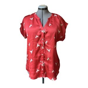 Daniel Rainn Blouse with Birds